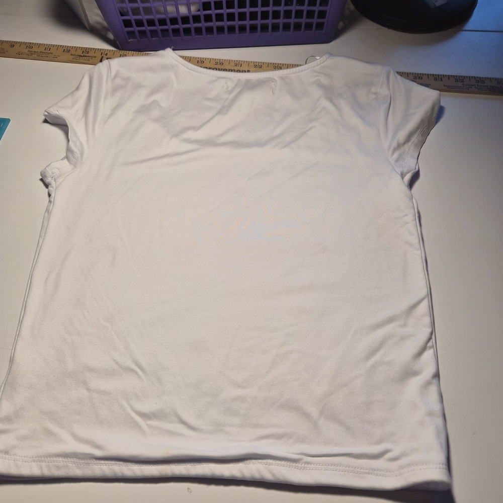 eye candy White Scoop Neck Top